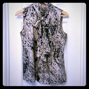 Vince Camuto tie blouse